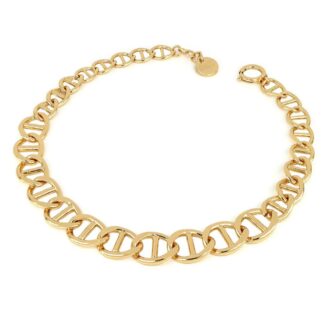 Collana Unoaerre in Bronzo con Maglia Traversino - Bronze - 1874