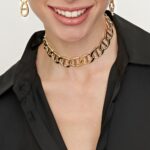 Collana Unoaerre in Bronzo con Maglia Traversino - Bronze - 1874