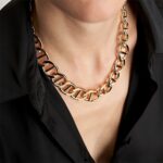 Collana Unoaerre in Bronzo con Maglia Traversino - Bronze - 1874