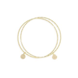 Bracciale Unoaerre in Bronzo con Tubo Battuto - Bronze - 957