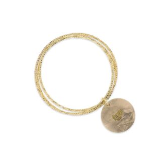 Bracciale Bangle Unoaerre in Bronzo con 3 Cerchi - Bronze - 958