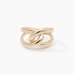 Anello Abbraccio Mabina in Argento Dorato - 523200