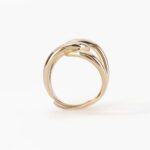 Anello Abbraccio Mabina in Argento Dorato - 523200