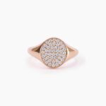 Anello Chevalier Mabina in Argento con Pavé di Zirconi - 523203