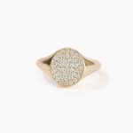 Anello Chevalier Mabina in Argento con Pavé di Zirconi - 523204