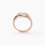 Anello Chevalier Mabina in Argento con Pavé di Zirconi e Cuore - 523206