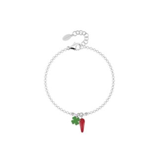 Bracciale Bimba Mabina in Argento e Smalto Fortuna - 533400