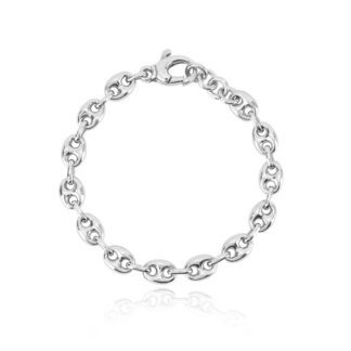 Bracciale Mabina in Argento con Maglia Marina - 533471