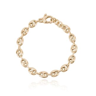 Bracciale Mabina in Argento con Maglia Marina - 533472