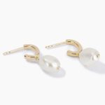 Orecchini Mabina in Argento con Perla Barocca - 563390