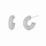 Orecchini Mabina in Argento con Pavé di Zirconi - 563429