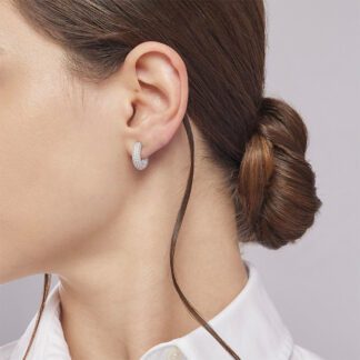 Orecchini Mabina in Argento con Pavé di Zirconi - 563429