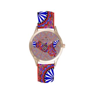 Orologio Solo Tempo Mizzica in Acciaio e Pelle - La Sicilia - MB133