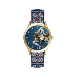 Orologio Solo Tempo Mizzica in Acciaio e Pelle - La Trinacria - MB135