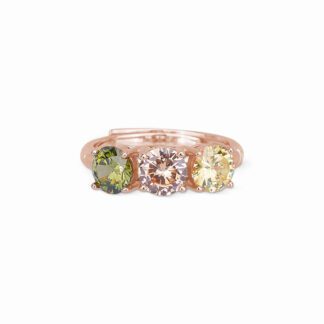 Anello Trilogy Mabina in Argento con Zirconi Degradé - 523148