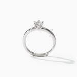 Anello Solitario Mabina in Argento con Zirconi - 523177