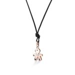 Ciondolo Le Bebè Bimbo in Oro Rosa con Diamanti - i Diamantini - LBB066