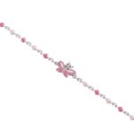 Bracciale Bimba Mabina in Argento e Smalto Farfalla - 533483