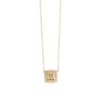 Collana Mabina in Argento con Zirconi e Cilindro - 553428