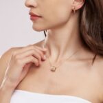 Collana Mabina in Argento con Zirconi e Cilindro - 553428