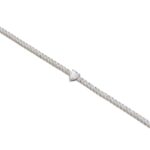 Collana Tennis Mabina in Argento con Zirconi e Cuore - 553429