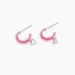 Orecchini Bimba Mabina in Argento e Smalto | Cuore - 563461