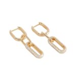 Orecchini Pendenti Mabina in Argento con Zirconi - 563464