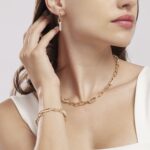 Orecchini Pendenti Mabina in Argento con Zirconi - 563464