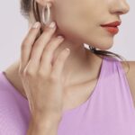 Orecchini a Cerchio Mabina in Argento con Zirconi - 563471