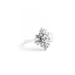 Anello da Donna in Oro Bianco con Diamanti - AN112LTG168L