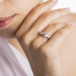 Anello da Donna in Oro Bianco con Diamanti – AN9978/73