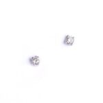Orecchini Punto Luce in Oro Bianco con Diamanti - LTG2396