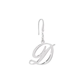 Mono Orecchino con Iniziale Artlinea in Argento - ZO2/IN-LB