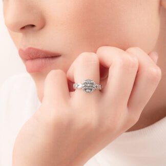 Anello da Donna Gerardo Sacco in Argento con Maschera - Mito - 50232