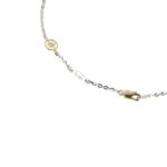 Collana Zancan in Oro Bianco e Giallo con Rosa dei Venti - Insignia Gold - EC623BG