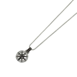 Collana Zancan in Acciaio con Rosa dei Venti - Hiteck - EHC156