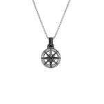 Collana Zancan in Acciaio con Rosa dei Venti - Hiteck - EHC156