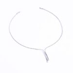 Collana con Pendente in Oro Bianco con Diamanti - GI16LTG49M