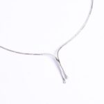 Collana con Pendente in Oro Bianco con Diamanti - GI16LTG49M
