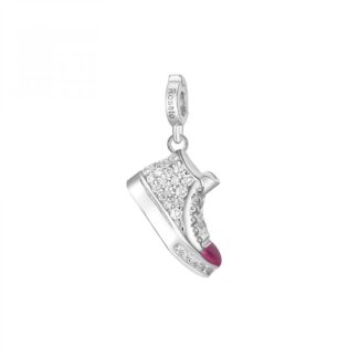 Charm Rosato in Argento con Zirconi Sneakers Dinamicità - Storie - RZ040R