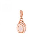 Charm Rosato in Argento con Smalto e Zirconi Coccinella Grazia - Storie - RZLE050