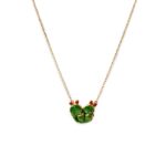 Collana Isola Bella in Argento e Smalti Pala Fico d'India - 20001168