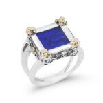 Anello da Donna Gerardo Sacco in Argento - Pasta Vitrea - 35115