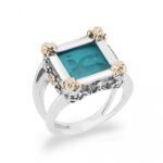 Anello da Donna Gerardo Sacco in Argento - Pasta Vitrea - 35115
