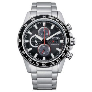 Orologio Cronografo Eco Drive Citizen in Acciaio - Crono Racing - CA0780-87E