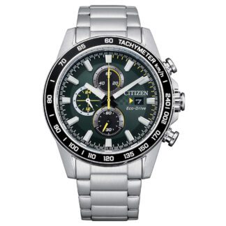 Orologio Cronografo Eco Drive Citizen in Acciaio - Crono Racing - CA0780-87X