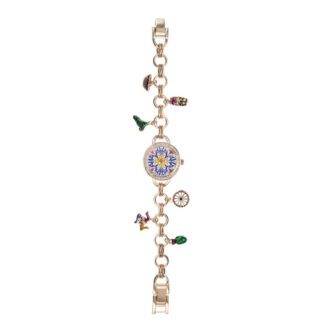 Orologio Solo Tempo Mizzica in Acciaio con Charms Siciliani - Il Puntale - MJ108
