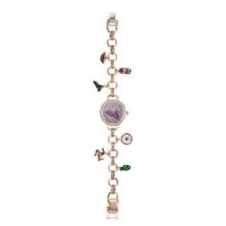 Orologio Solo Tempo Mizzica in Acciaio con Charms Siciliani - La Sicilia - MJ133