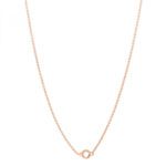 Collana Componibile Rosato in Argento con Anello - Storie - RZC006