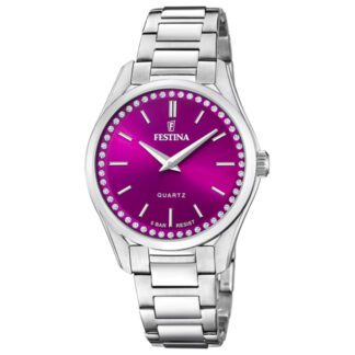 Orologio Solo Tempo Festina in Acciaio con Zirconi - Mademoiselle - F20583/2